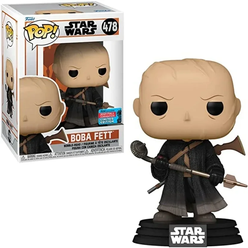 NEW FUNKO POP STAR BOBA FETT #478 WARS Yoda #269 Darth Vader #428 Vinyl Action Figure Dolls Toys for Ornaments Decoration Gifts