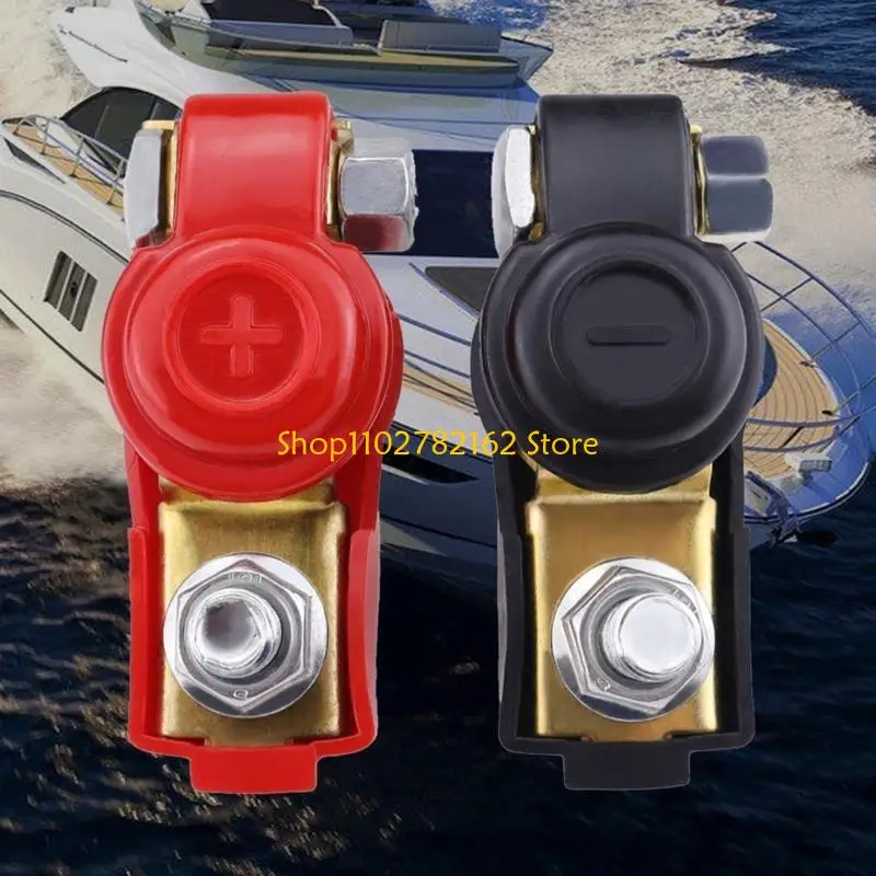 547B 1 Pair Battery Terminal Battery Connectors Terminal Negative & Positive Terminal