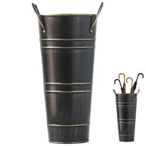 Retro tarzı düzenleme çiçek, kova, pot metal, bir kolu ile, bir gemi demir, ve pas kolay değil, pastoral ofis tarzında, yeni 8 demir kova-vintage-no. 4'ün en çok satan ürünleri