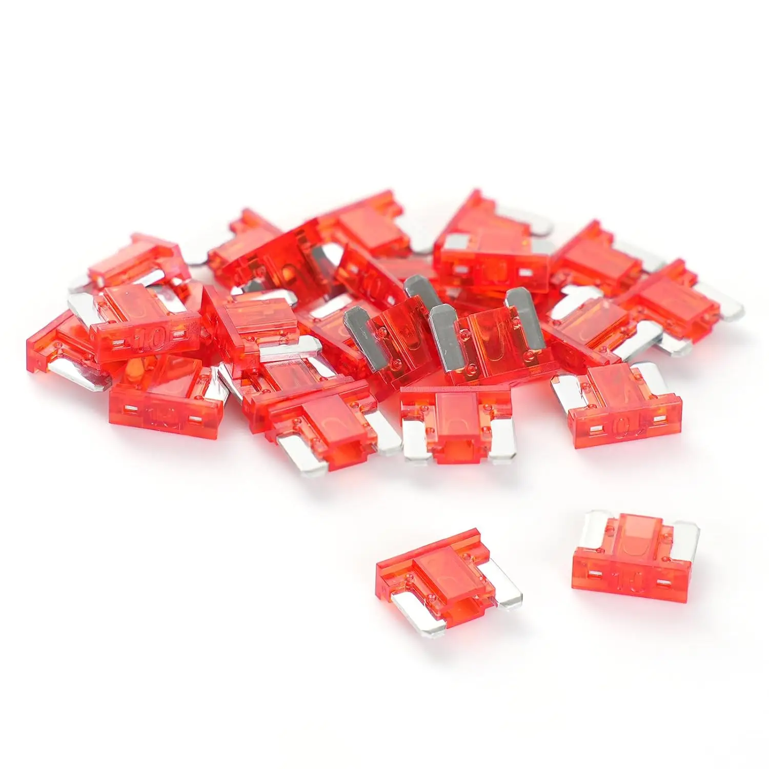 (25Pcs) 15 Amp Low   Car Fuses, 15A Automotive Fuses, Automotive  Fuses, Blade Fuse for Car/RV/Truck/SUV/Motorcycle/Boat