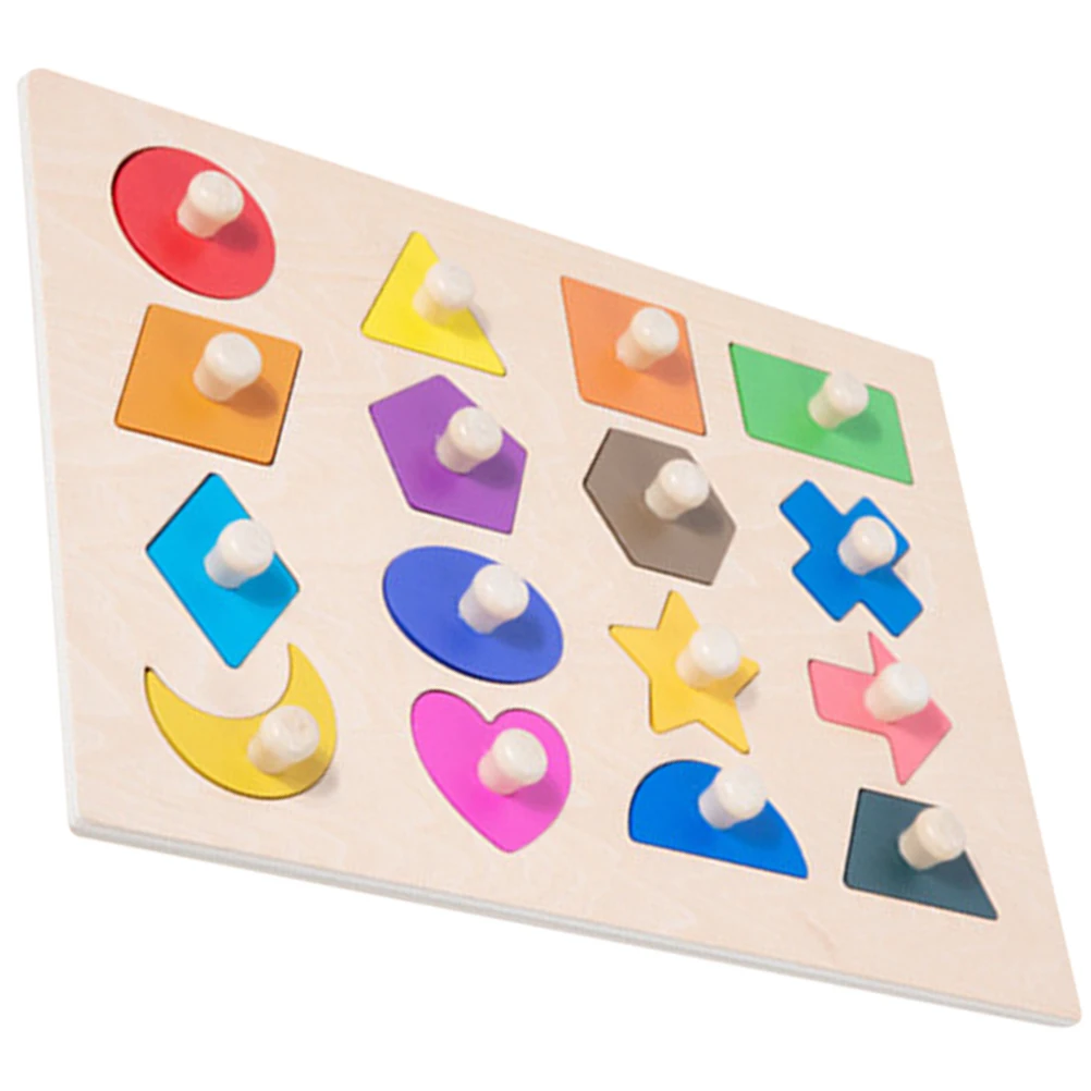 

Magnetic Panel Toys Wooden Puzzles Educational Toddler Learning Fun Shape Matching Recognition Preschool Kids Safe Edges