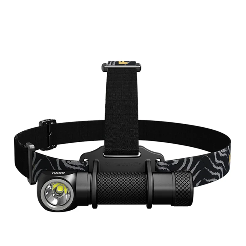 NITECORE HC33 Headlamp Multifunctional Headlight 1800Lumens XHP35 HD LED High Performance L-shaped Headlamp Camping Travel