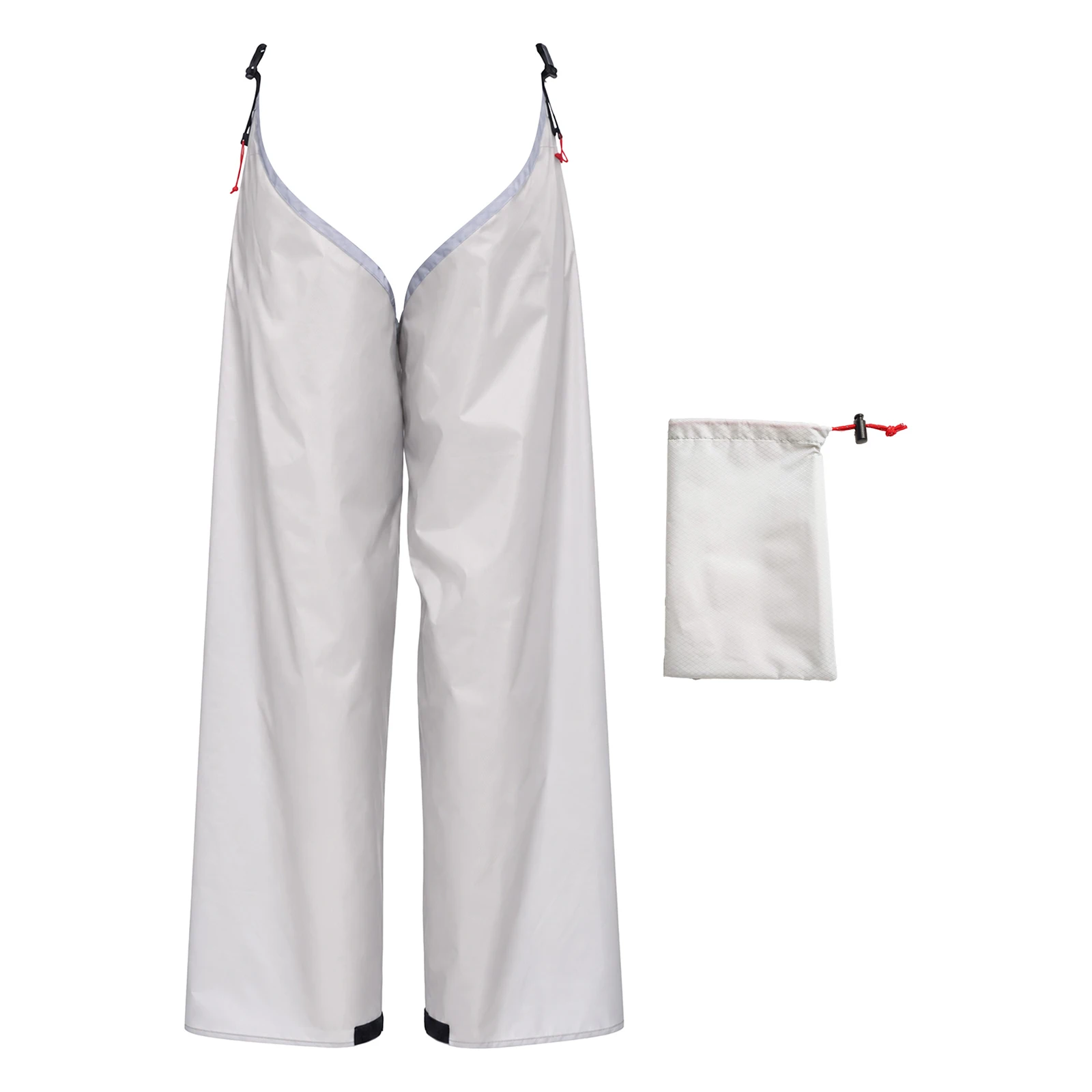 Male Mens Water Resistant Pants Leg Gaiters Multi-purpose Lightweight Rain-proof Leg Covers Chaps for Camping and Hiking Trips