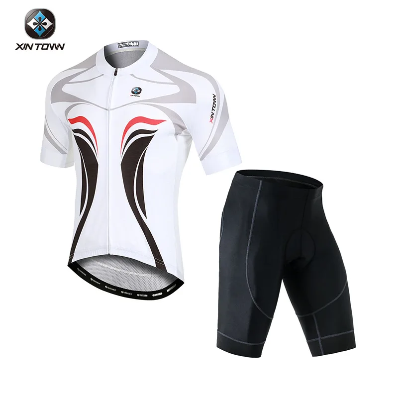 

XINTOWN Leien: Новый летний мужской велосипедный костюм — текстурированная веломайка и шорты