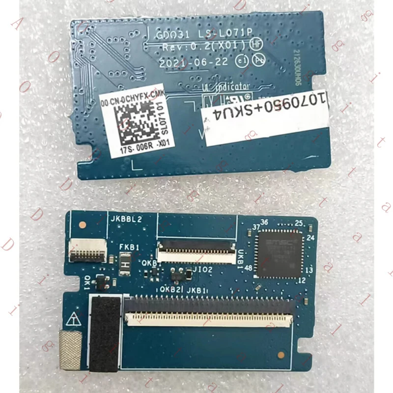 WW For DELL XPS13 9320 Plus 9320 Laptop Keyboard Adapter Board LS-L071P CN-0CHYFX