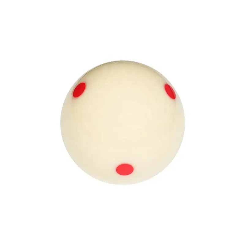 

High Quality Single 3A Grade 6 Red Dots Billiard Pool Cue Ball for Sale