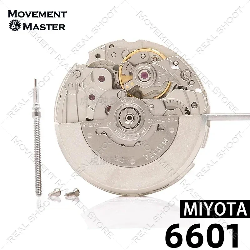 Original Japanese MIYOTA 6T51 movement Women Citizen mechanical movement 6601 watches movement accessories