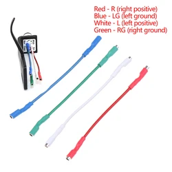 4 Pcs 50mm 5N Pure Sliver Leads Header Wire Cable Universal For 1.2-1.3mm Pins Turntable Phono Headshell