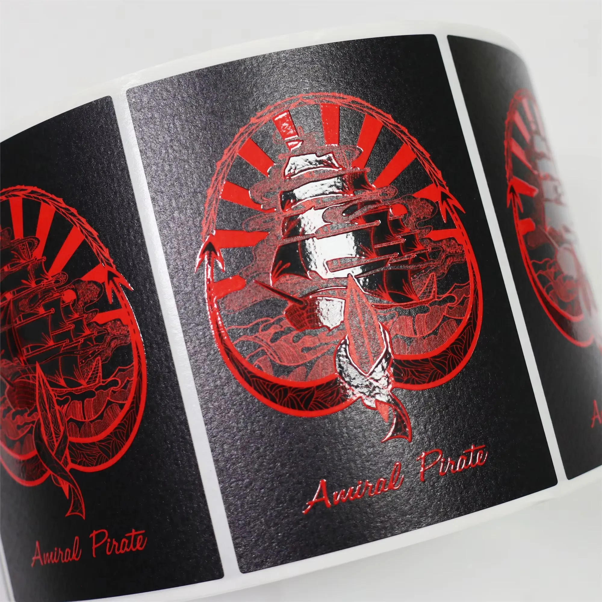 Custom High-Quality Wine Label Sticker｜Waterproof Embossed Gold Foil｜Adhesive Paper｜Eco-Friendly Reusable