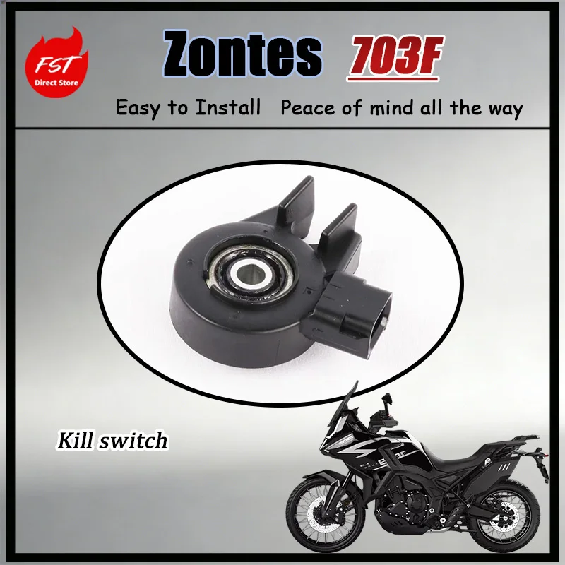 FOR Deluxe Safety Cut off Switch Motorcycle Side Stand for Zontes 703F/R/RT/RR Original Design Perfect Match
