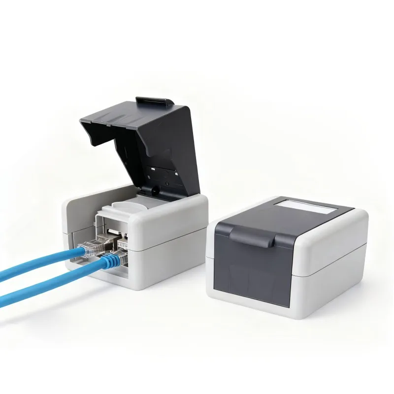 Linkwylan Outdoor Surface Mount IP44 Box for  Keystone Modules Grey Moisture-proof Wall-mounted Box - view 3