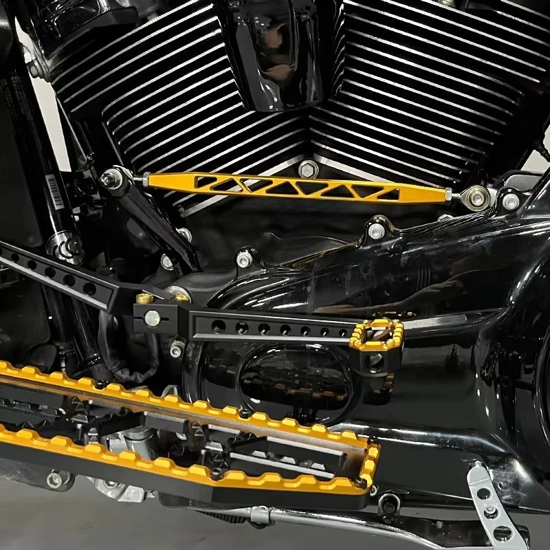 Black3 Customized Aluminum Alloy Shift Linkage Shifting Rod-Stable Retrofit/Upgrade for 2017-Later Touring FLH Motorcycles