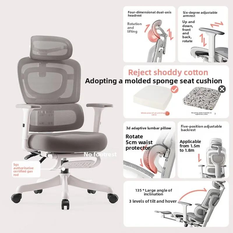 Portable Multi-functional Durable Office Chair, Computer Chair, Ergonomic Chair, Sedentary Chair, Office Swivel Chair, Chair