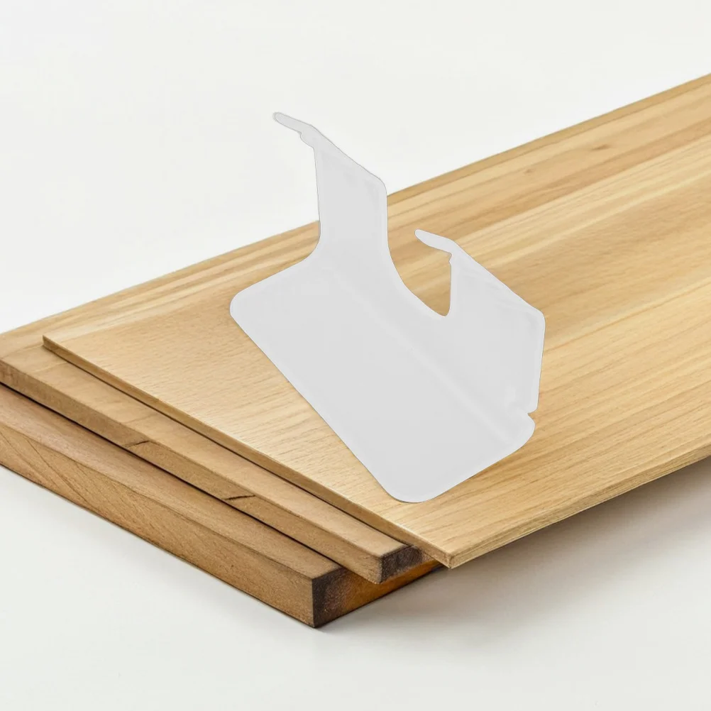 

Table Tennis Paddle Display Rack White Plastic Sturdy Space-Saving Racket Stand For Home School Sports Storage Compact