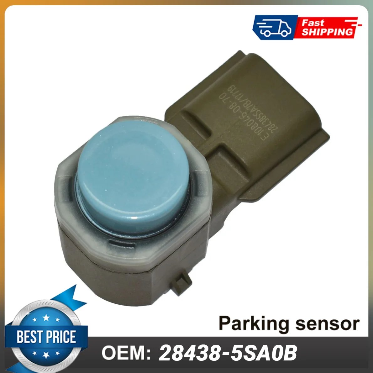 

1pcs Blue Parking Sensor 28438-5SA0B E108046-08-70 For Nissan Infiniti