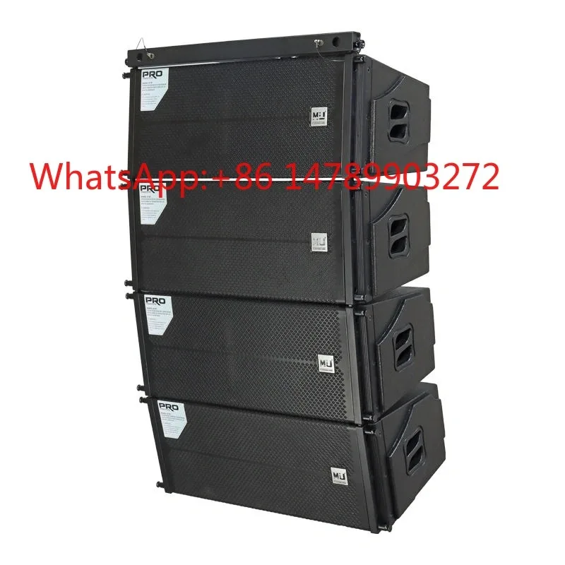 

Premium 12‑Inch Waterproof Neodymium Line Array Speaker Set, High Fidelity PA Speaker for Outdoor Wedding Live Event