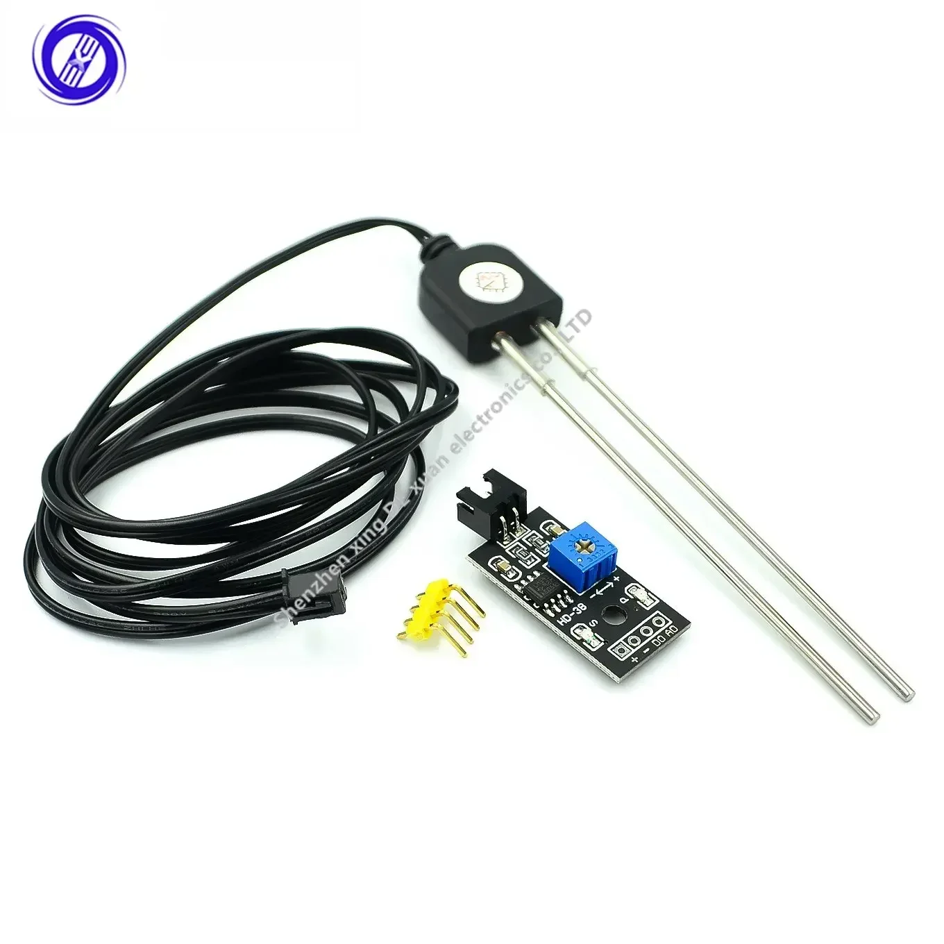 10PCS Soil Moisture Sensor and Soil Detector Module Moisture Test Soil Humidity Test Corrosion Resistance Probe for Arduino
