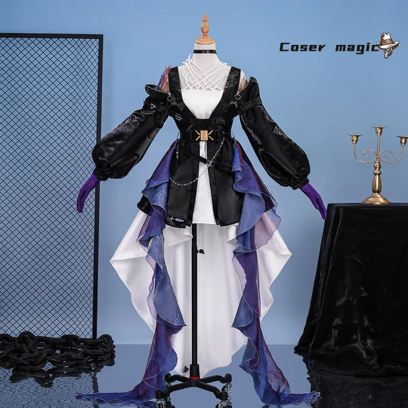 Arknights Highmore Cosplay Costume Uniform Halloween Carnival Party Christmas Play Role Clothes Clothing for Women