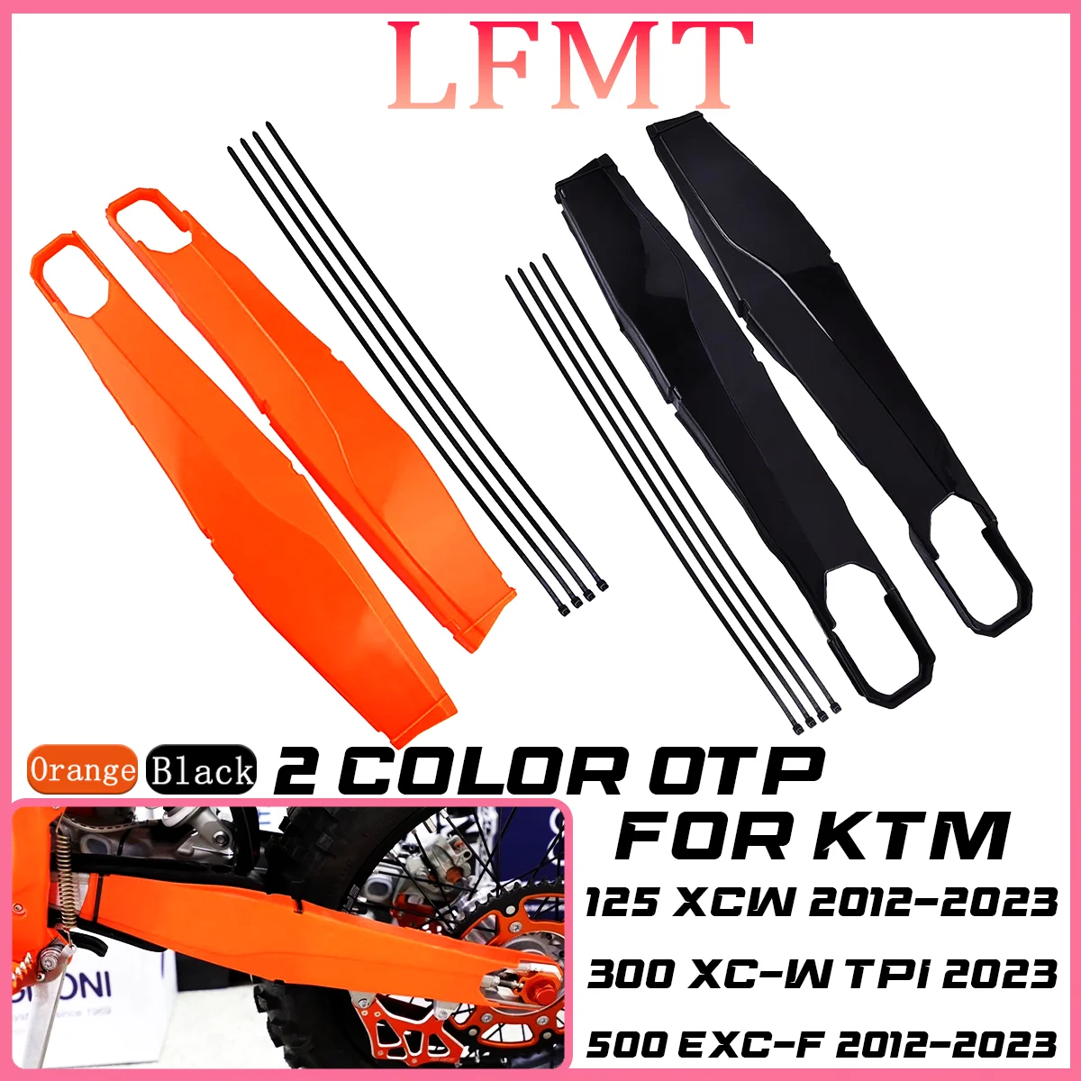 

Motorcycle New 2023 Swingarm Swing Arm Protector For KTM XCW XCFW EXC EXCF TPI Six Days 150 200 250 300 350 450 500 2012-2022