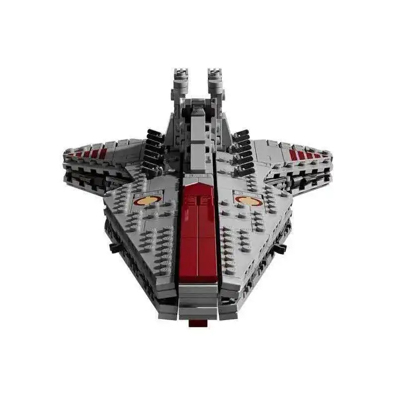 Nuevo Kit de Construcción de Nave Espacial con Puentes Dobles 75441 MOC de 643 Piezas, Modelo Creativo de Ciencia Ficción, Excelente Regalo para Coleccionistas Adultos