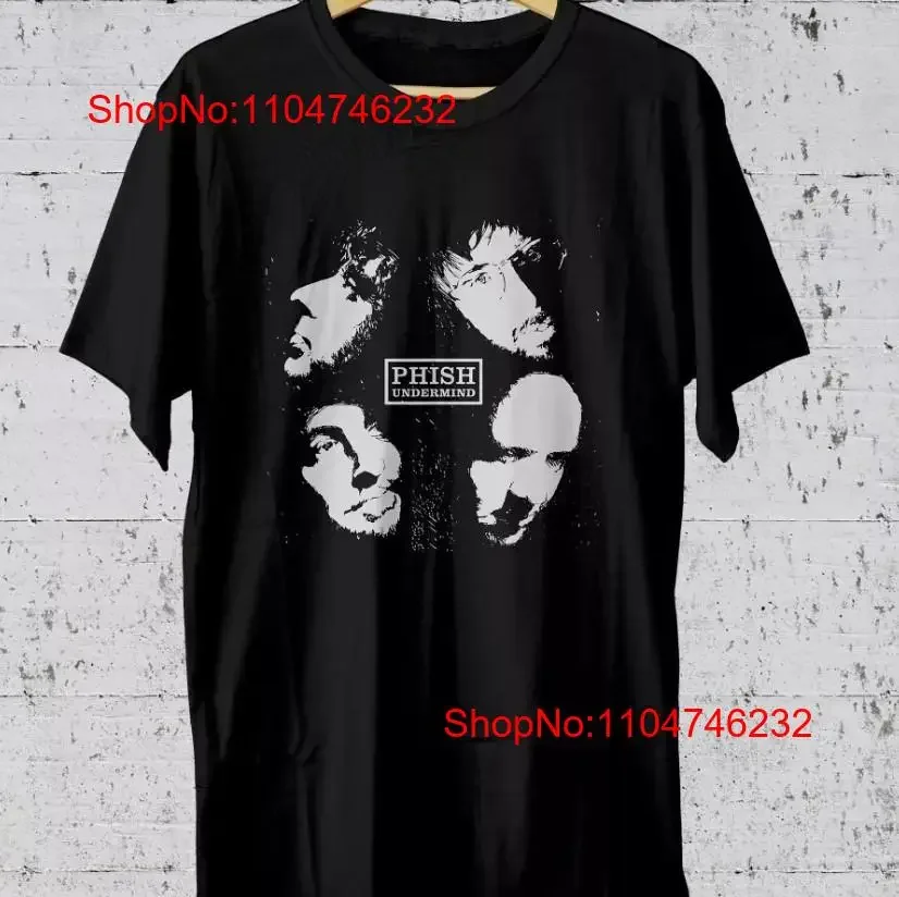 

Rock Band T shirt Phish Undermind Inspired Music vintage Washed Comfortable Slightly designer clothes Unisex fashion Stretched