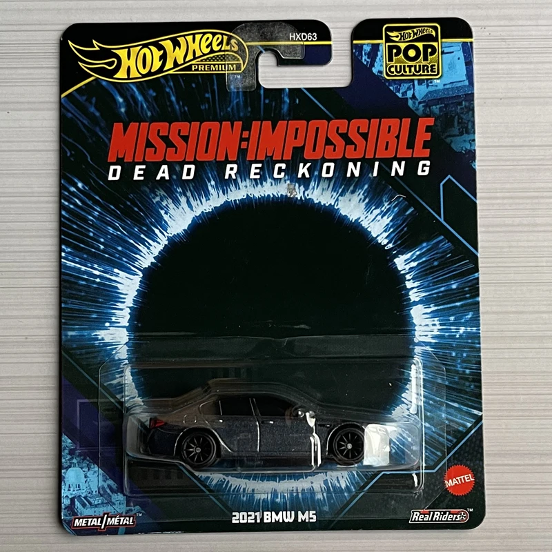 Autentyczny model samochodu Hot Wheels HXD63 z odlewu stopu, kultowa seria, nadchodzi czas na eksplozję popularności: BMW M5, Lamborghini, samochód z gumowymi oponami na żelaznej podwoziu, model ze stopu.