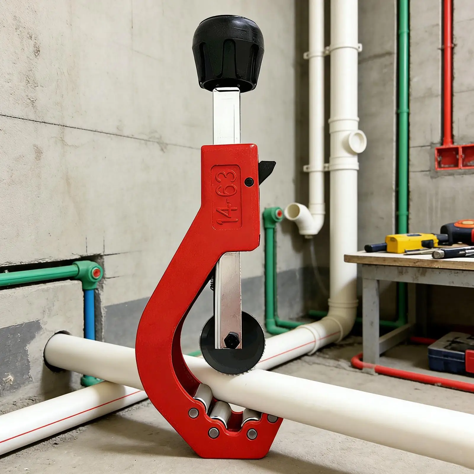 

Ручной труборез для ПВХ-труб, инструмент для резки композитных труб, для домашних мастеров, профессионалов, сантехников, техников