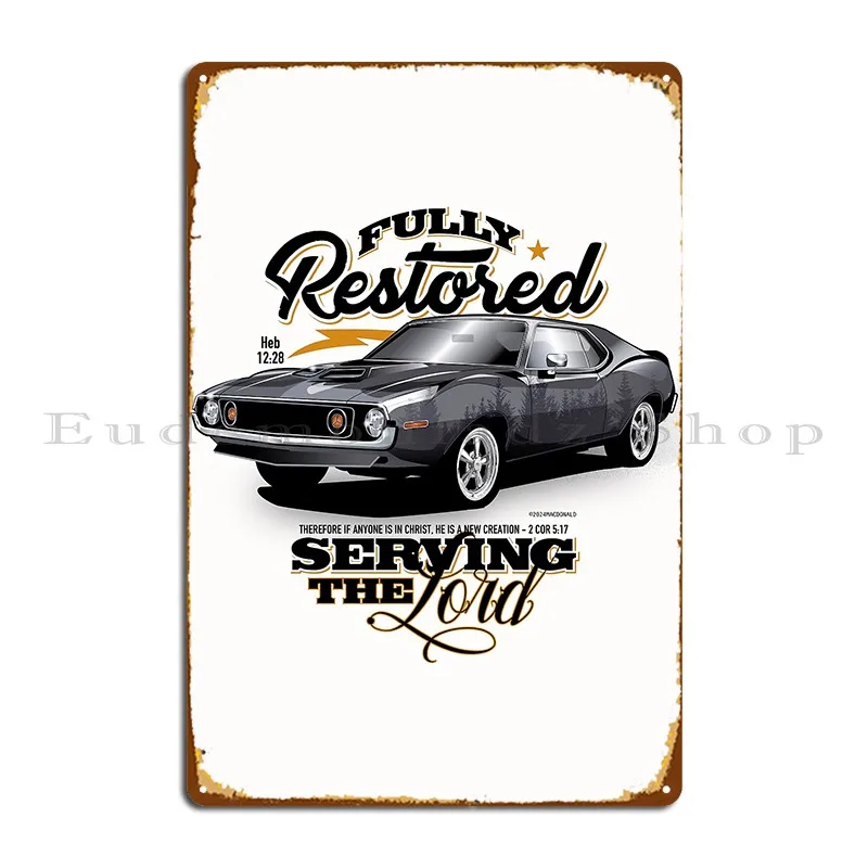 Fully Restored 72 Javelin Metal Plaque Poster Wall Cave Pub Cinema Party Create Tin Sign Poster