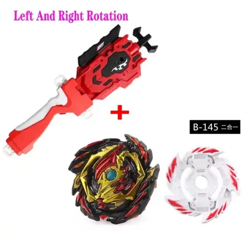 Burst Sparking B145 B171 B172 B173 With Launcher Metal Booster Bay Starter Blade  Fight Toys