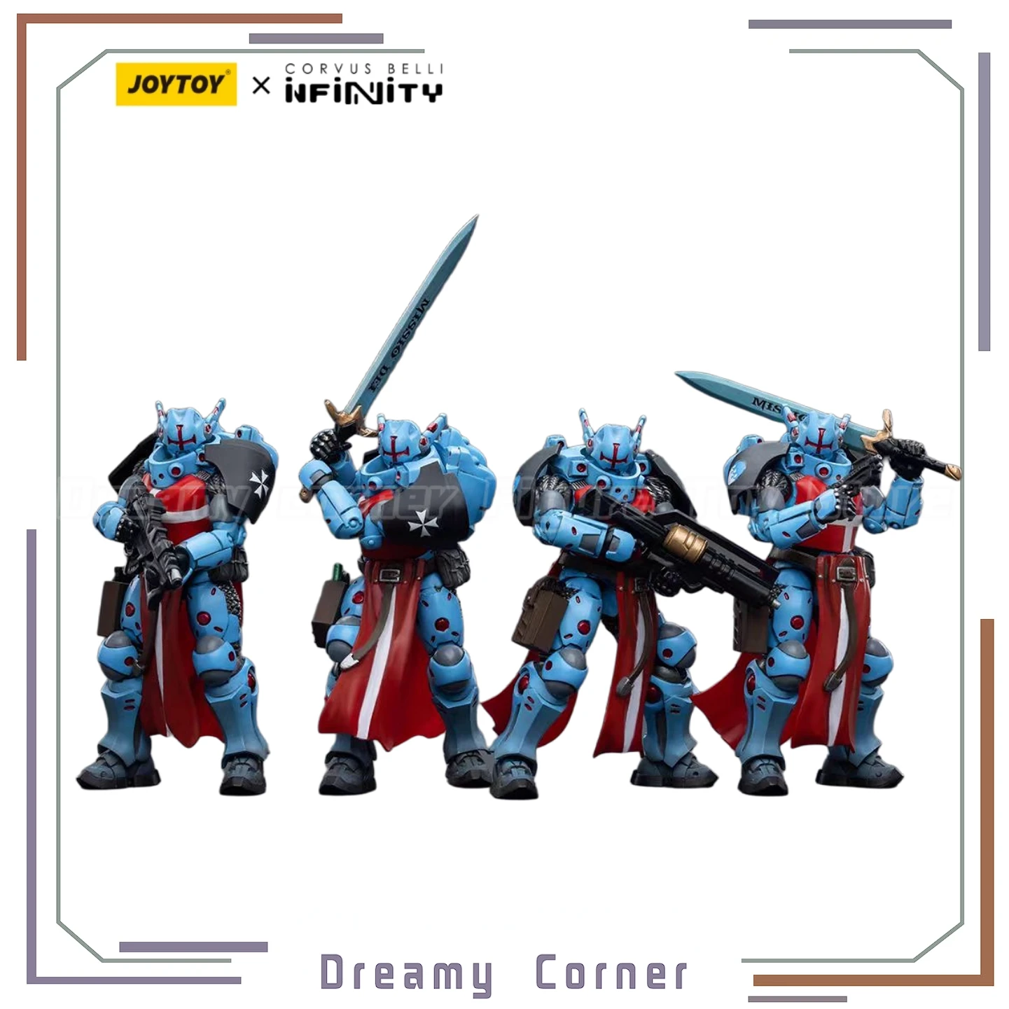 

【В наличии】Фигурки JOYTOY Infinity PanOceania Knights Hospitallers, масштаб 1/18, модели, игрушки