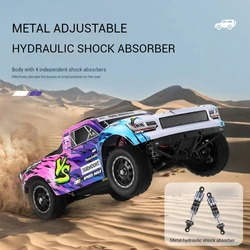 HBX RC Car 3101A Off-road Short Truck 1:14 Scale RC 4WD Brushless Monster Truck UDR Professional High-Speed RC Model Car Gift