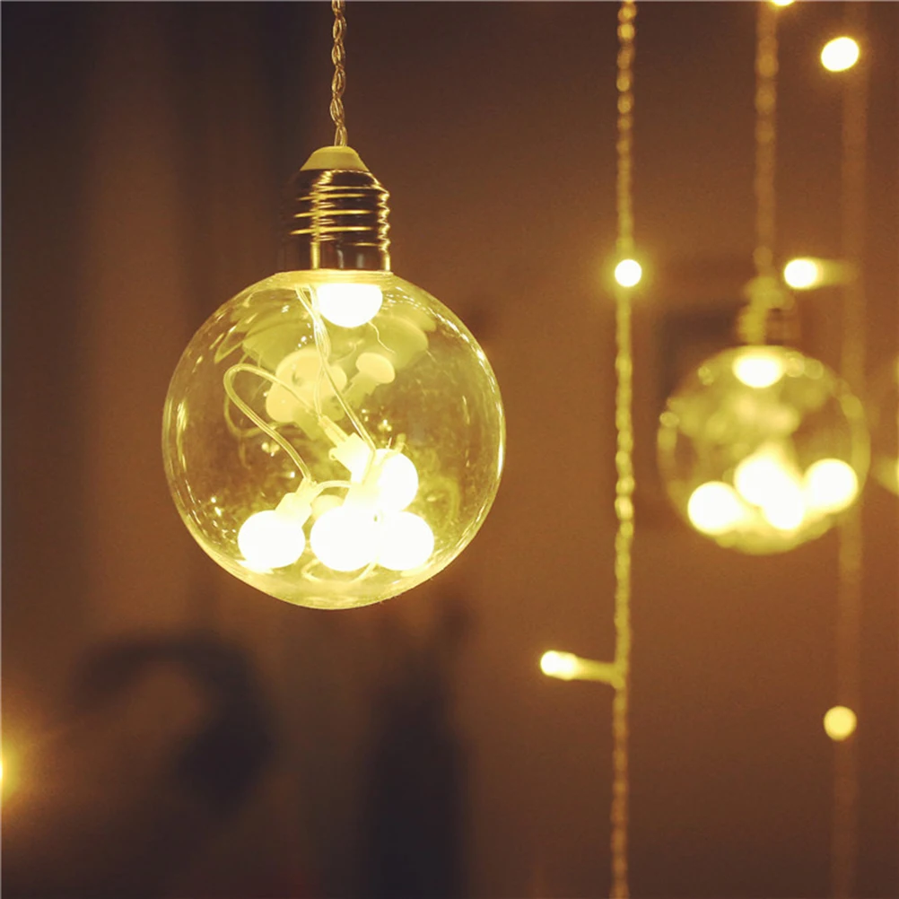 2.5 Meters Led String Lights Warm Fairy Rope Lights Eu Plug Long Lasting Low Power Consumption Decorations For