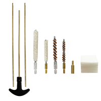 Rifle Gun Barrel Cleaning Kits for .177/.22 (4.5/5.5mm) Caliber, Bore Brush,Pistols Airgun Gun Care Cleaning Rod Brush Set