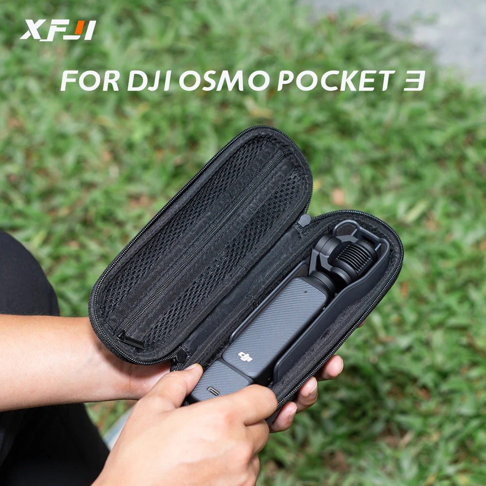 

XFJI Portable Carrying Case for DJI Osmo Pocket 3 All-in-one Storage Box Pocket3 Gimbal Stabilizer Accessories Anti-fall Handbag