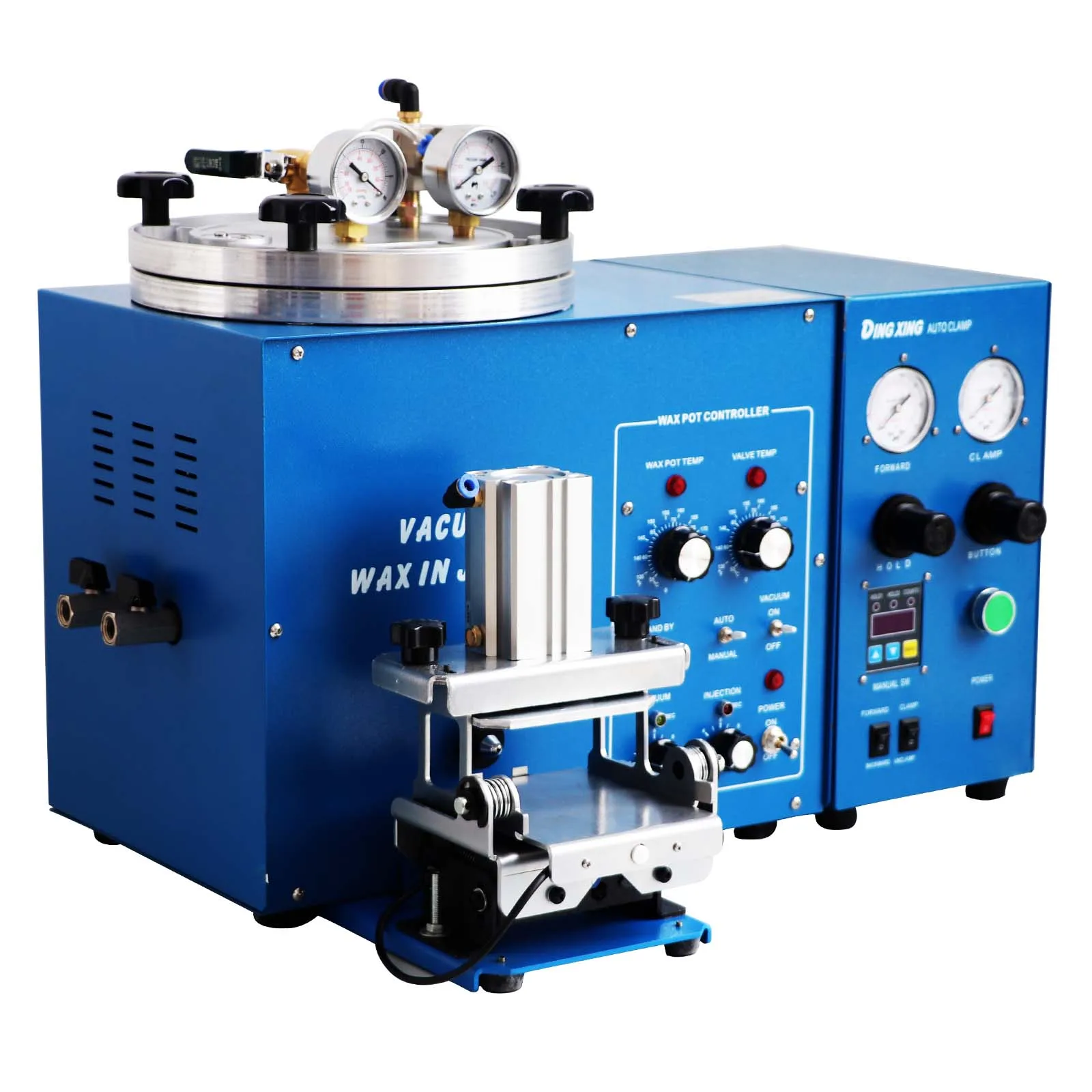 Digital Vacuum Casting Machine Wax Injector Jewelry Casting Machine Jewelry Vacuum Waxing Machine for Jeweler Tools