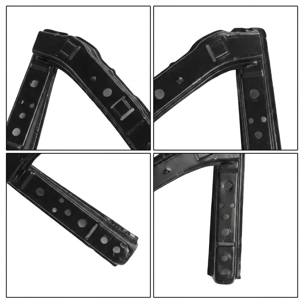 Headlight Bracket Set for Honda Civic 2006 through 2011 Front Bumper ABS Material OEM 71140SNA A00 71190SNA A00 Match