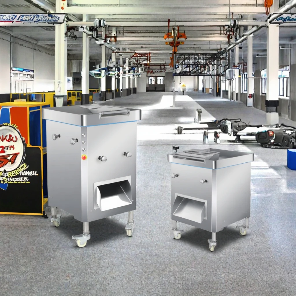 

Commercial Industrial Meat Slicer Shredder Machine Set Detachable Beef Jerky Factory Automatic Condition New