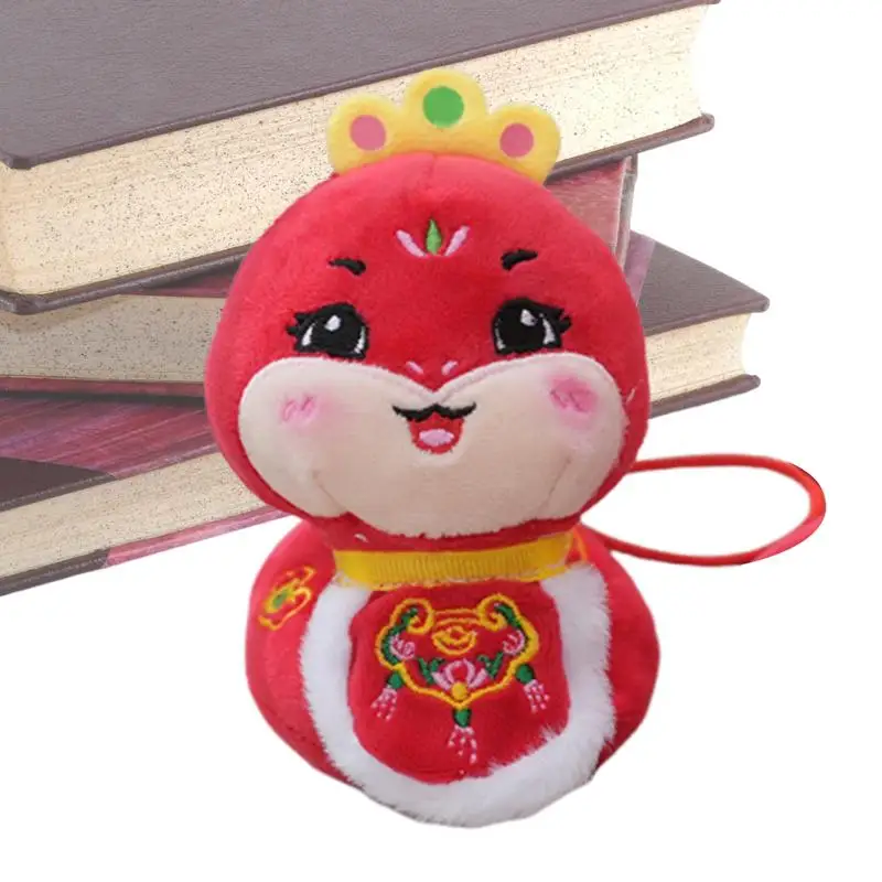 

Chinese Snake Plush Lucky Chinese Mascot New Year Doll Snake Stuffed Animal New Year Lucky Chinese New Year Decoration Snake