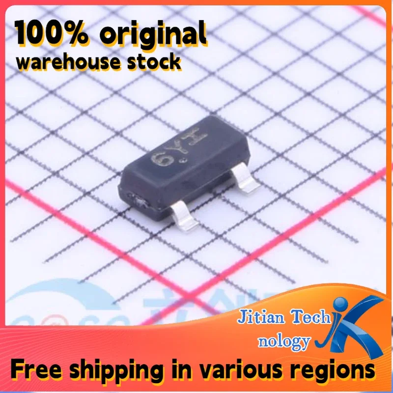 40PCS MMBFJ177LT1G logo 6Y SOT-23-3 100% original inventory High-Quality Electronic Component
