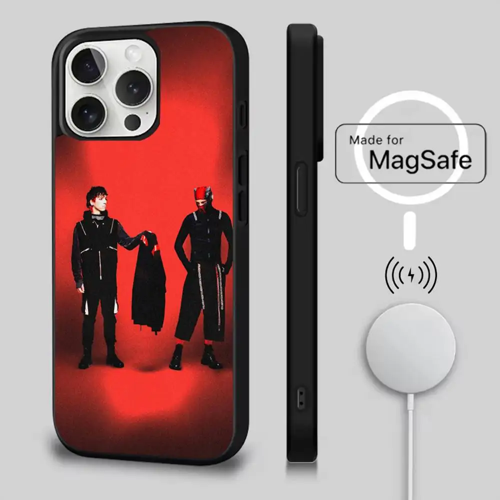 حافظة هاتف MUSIC Twenty One P-Pilots لهاتف iPhone 16,15,14,13,12,11,Pro,Max,Plus,Mini,SE4,E شحن لاسلكي مغناطيسي Magsafe #6