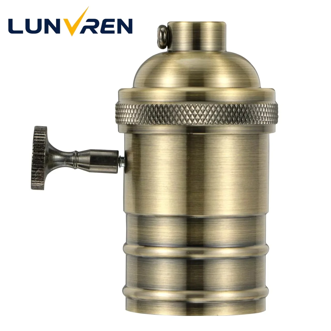 Support de lampe rétro E27, douille de lumière en aluminium moulé sous pression de Style Vintage, Compatible avec les ampoules Edison pour la décoration de la maison et du Bar