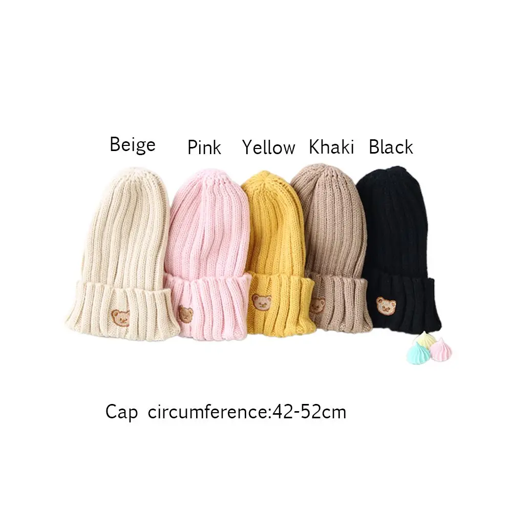 Infant Bonnet Accessories Photography Props Soft Warm Kids Beanie Cap Baby Hat Knitted Children Hat Autumn Winter Hats