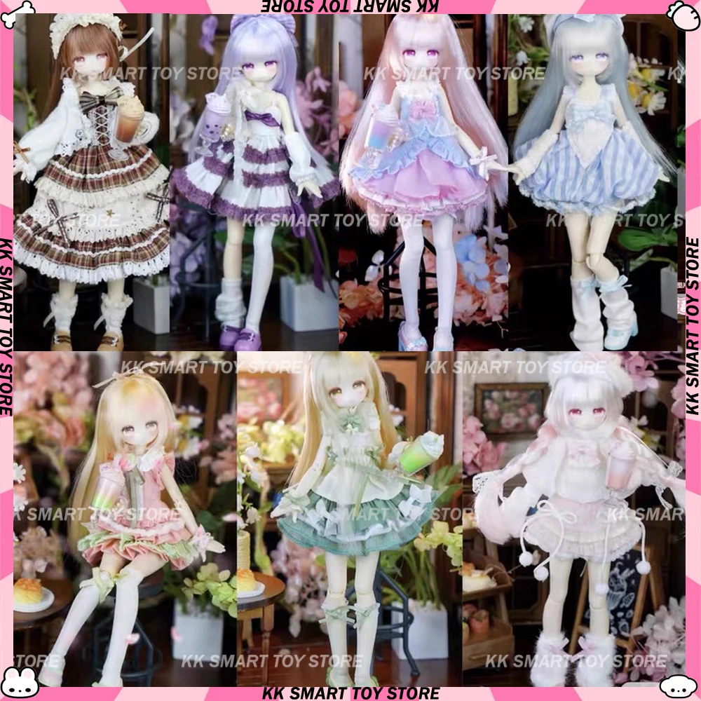 

Новая серия Momotale Four Seasons Tea Tales Bjd слепая коробка Mystery Box милый настольный орнамент Kawaii Коллекционные модные подарки игрушки