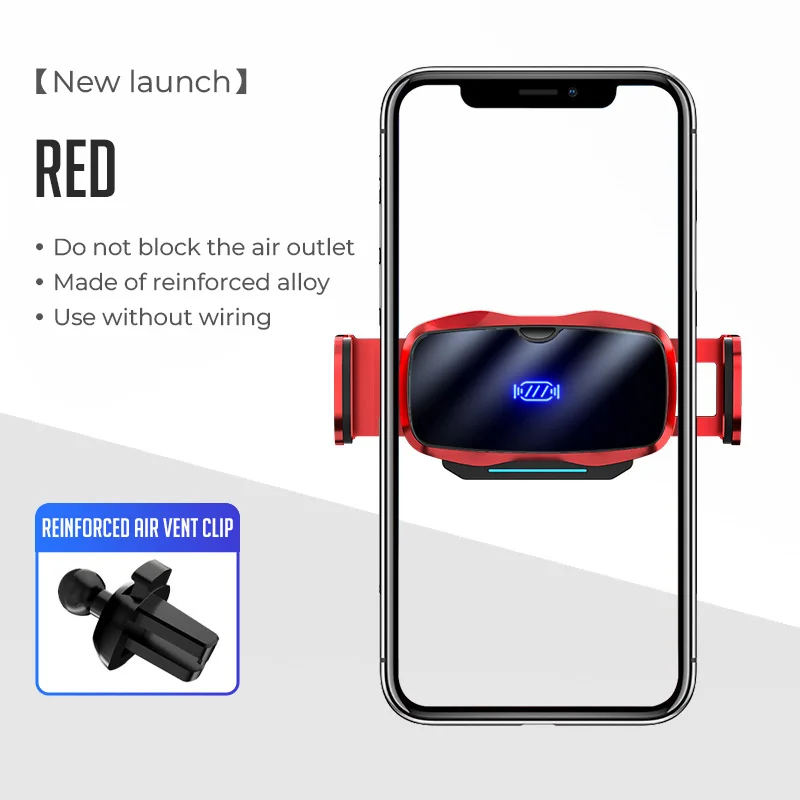 2022 new car sensor bracket smartphone holder horizontal and vertical dual-purpose metal electric car phone holder