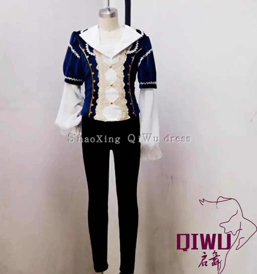 New men's ballet clothing high-end private custom adult children performance competition clothing