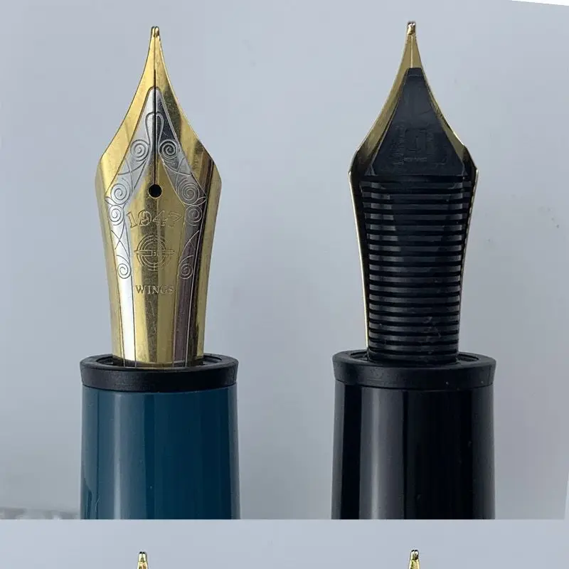 Wingsung 630 مكبس كلاسيكي الراتنج قلم حبر رقم 8 Iraurita بنك الاستثمار القومي الكتابة الحبر هدية أقلام القرطاسية مدرسة الأعمال المورد #2