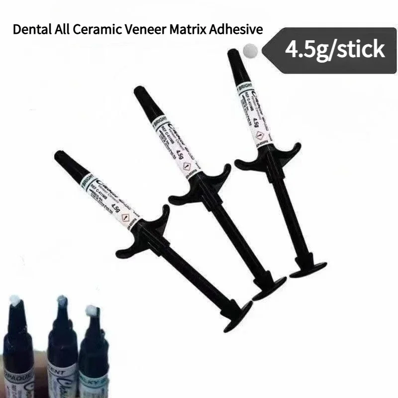 BISCO Milk White Matrix All Ceramic Veneer Base Adhesive UV Cured Resin Cement Porcelain Veneer Base Adhesive Dental Materials