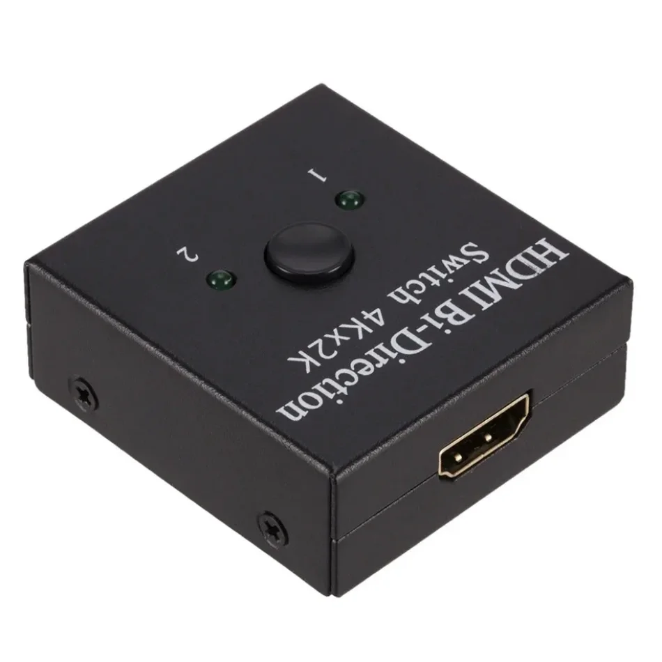 4K*2K HDMI-compatible Bi-Direction Switch 1x2 / 2x1 HDMI Switcher 2 Ports HDMI Splitter Adapter For PS4/3 TV Box Switcher