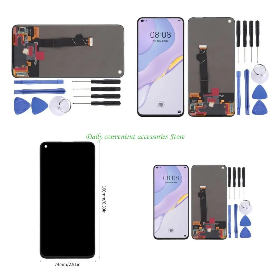 

ЖК-дисплей с широким цветовым диапазоном 97QB, сенсорная панель, запасная часть мобильного телефона для смартфона