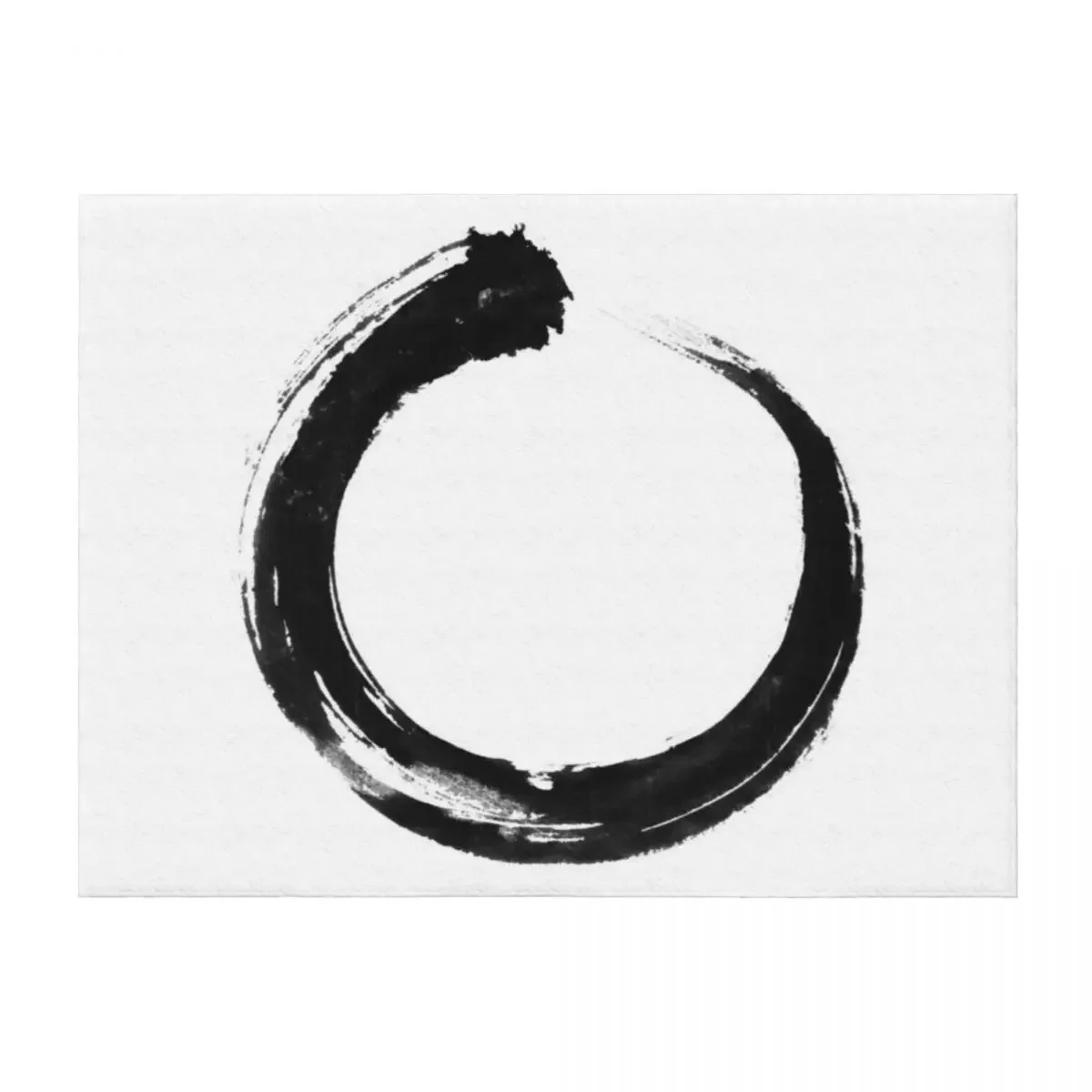 

Japanese Circle, Enso, Sumi Brush, Eternity Throw Blanket Thermal Plush manga Loose Blankets